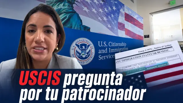 Imagen de USCIS pregunta por tu patrocinador: qué están indagando en las entrevistas de residencia