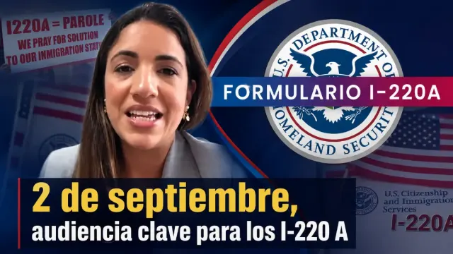 Imagen de Aplazan al 2 de septiembre la audiencia de los I-220A: qué se decide ese día y qué no