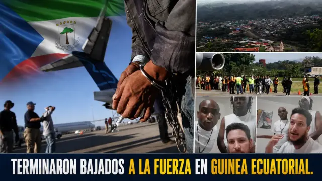 Imagen de Se negaron a bajar en Liberia y los bajaron a la fuerza en Guinea Ecuatorial