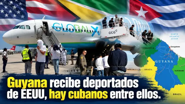 Imagen de Guyana recibe deportados de EEUU y hay cubanos entre los primeros: qué hace distinto este acuerdo