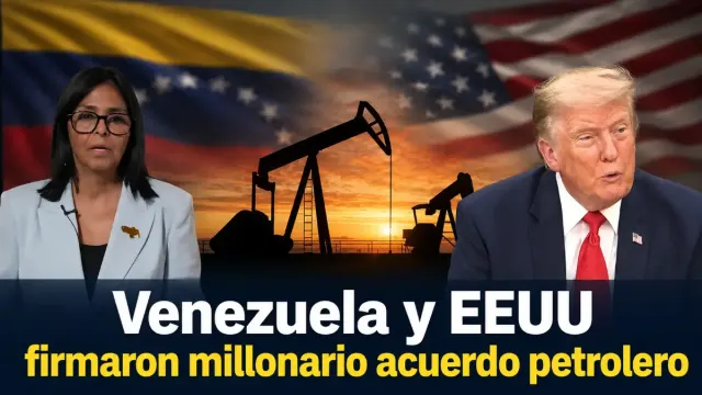 Imagen de Delcy firma con Trump: 25 años, 209.000 millones y una pregunta incómoda para los cubanos