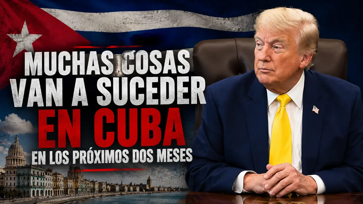 Trump advierte que "muchas cosas van a suceder en Cuba" en dos meses y no descarta la vía militar