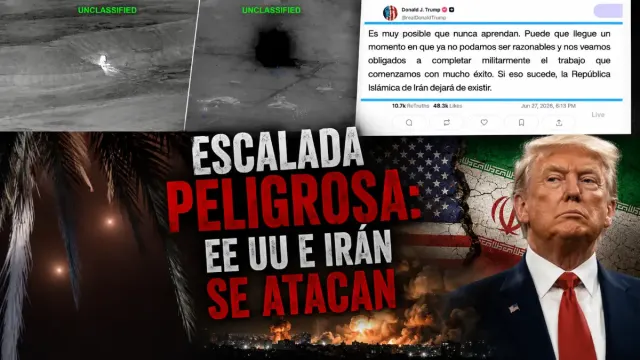 Imagen de Escalada peligrosa: EE UU e Irán se atacan y Trump advierte que "Irán dejará de existir"