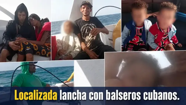 Imagen de Rescatan a balseros cubanos: los hallaron a 10 millas de Chicxulub, Yucatán