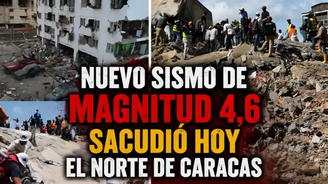 Imagen de Nuevo sismo de 4,6 en Caracas: se cierra la "ventana de oro", pero la esperanza no muere