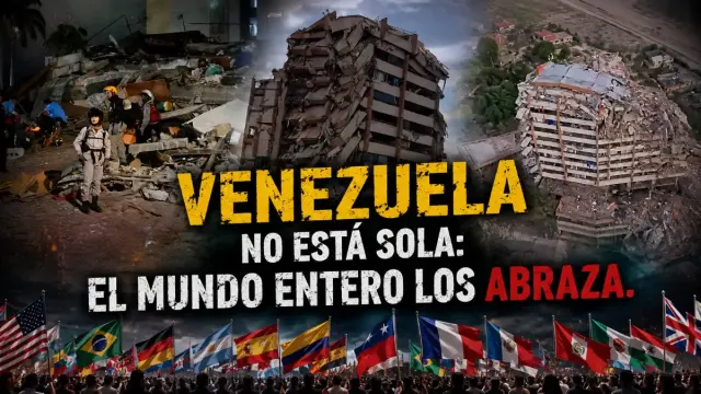 Imagen de Venezuela de luto tras dos terremotos: 188 muertos y más de 1.500 heridos. Nuestra solidaridad