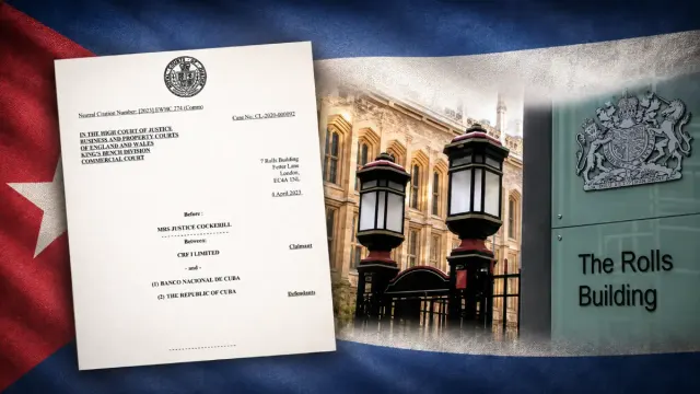Imagen de Londres condena al Banco Nacional de Cuba a pagar 21 millones al fondo CRF por la deuda impaga