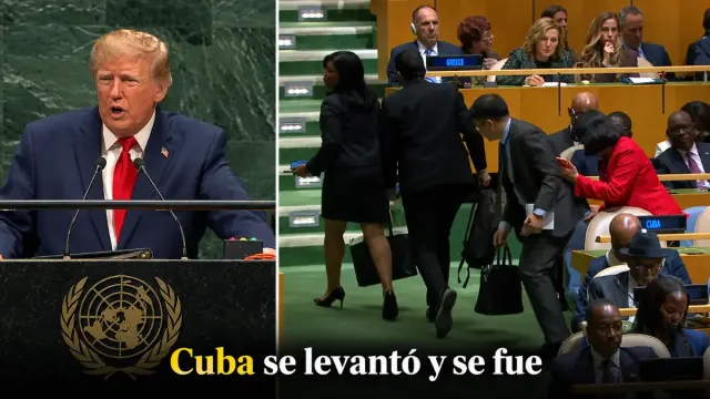 Imagen de "Es un Estado absolutamente fallido y caerá": Cuba se levantó y se fue de la ONU
