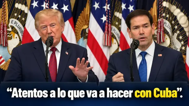 Imagen de Herencia Hispana en la Casa Blanca: Trump elogia a Rubio y lanza un aviso sobre Cuba