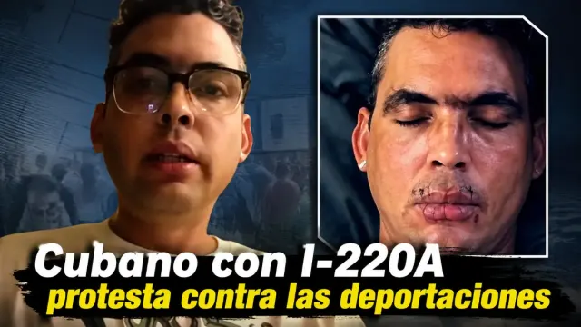 Imagen de Cubano con I-220A en huelga de hambre: el limbo legal que atrapa a cientos de miles